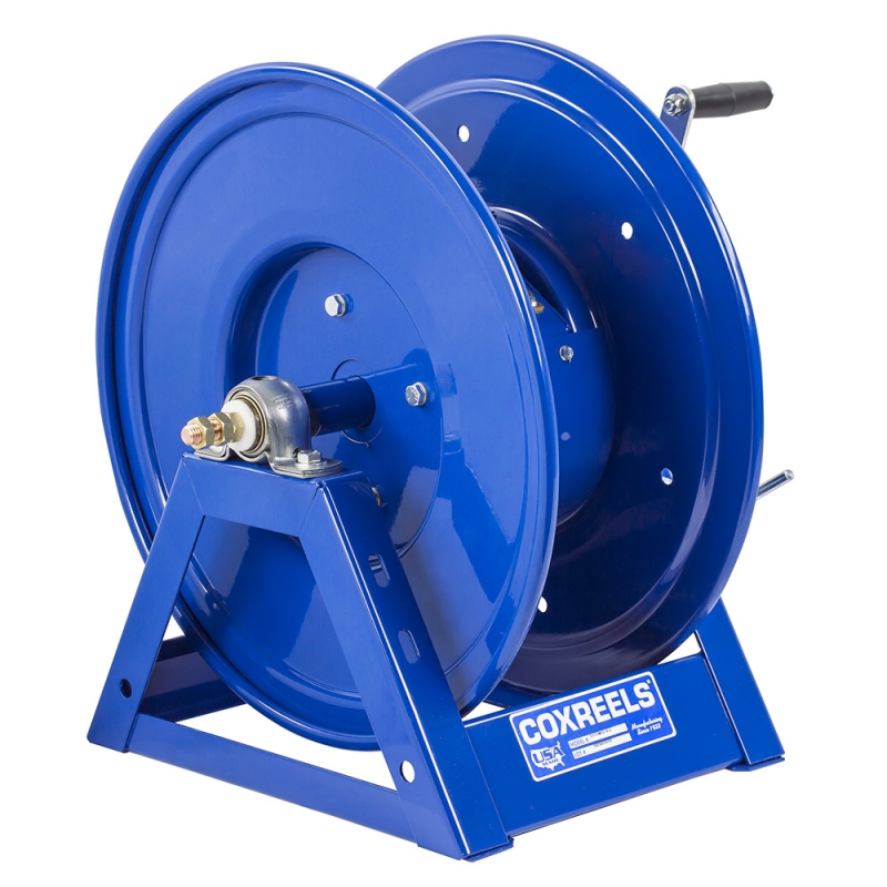 Coxreels 112WCL-6-01 Welding Hand Crank Cable Reel for #1 AWG Cable, 150'  Cable Capacity, No Cable