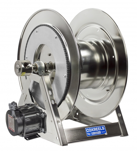 1175-SS Series  Coxreels Stainless Steel Motorized Hose Reels