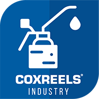 COXREELS REEL LUBE SP DR 3/8INX50FT 3000PSI - Spring Return Hose